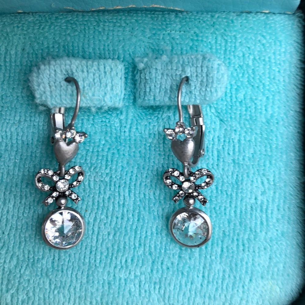Juicy Couture crystal drop earrings - Picture 1 of 4